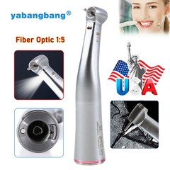 yabangbang/sandent Dental 1:5 Increasing Fiber Optic LED Contra Angle Handpiece