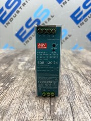 MEAN WELL EDR-120-24 24VDC 5A DIN RAIL POWER SUPPLY