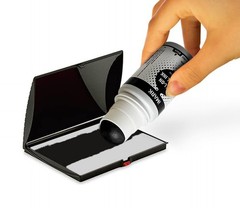iMARK Premium Roll-On Ink Refill for Foam and Felt Stamp Pads, 2 oz (Black)