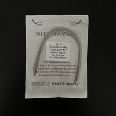 Dental Orthodontic Niti Super Elastic Rectangular Arch Wire Ovoid/Natural