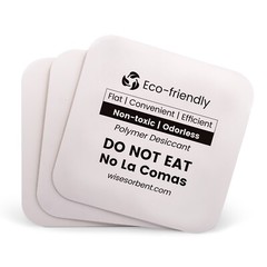 15 Pack Flat Dessicant, Desiccant Packs 5.3×5.3 Inch of Each Piece Dehumidifier