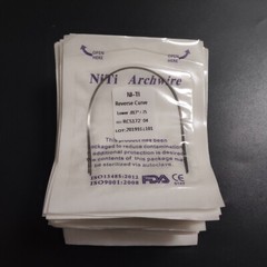 10Pack Dental Orthodontic Reverse Curve Arch Wire Niti Super Elastic Rectangular