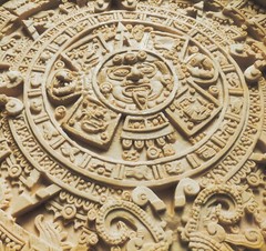 concrete rubber mold AZTEC CALENDAR Wall texture mat Texture Stamp Mat