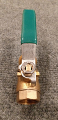 STAINLESS HANDLE 1/2″ Female NPT Full Port Ball Valve Lever Handle Hose Bibb