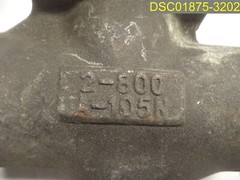 Walworth 2″ NPT Check Valve 5540S, A105N, CR13, ST6, Class 800, 1975 PSI