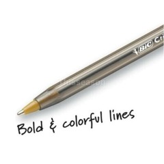 Bic Cristal Xtra Bold Ballpoint Pens 1.6mm 5 packages of 8-Count Assorted Colors