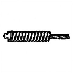 Drain Cleaning Cable, 5/16 In. x 25 ft. 8 mm x 7.6 m, Silver