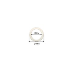 M15x21mm Steel Shim Set 48pcs â€“ Large Diameter Precision Washers 0.1/0.2/0.3/
