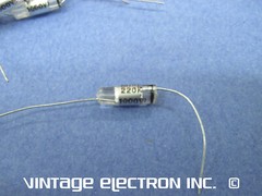 (100) MIAL Axial Lead Polystyrene Capacitors: 220pF 10% 1000V (Italy) FREE SHIP