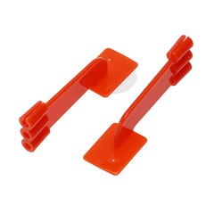 100pcs Dental Sensor Holder self-adhesive red Dental X-Ray Positioning Bitewing