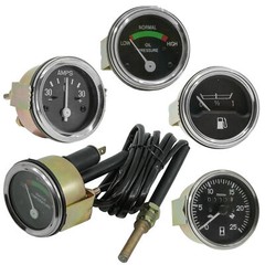 Caltric Tachometer Amp Oil Gauge For Massey Ferguson Industrial MF20 30 2135