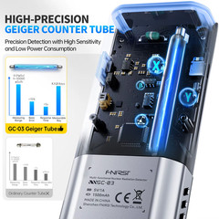GC-03 NR+EF+MF Detection Tool, 3-in-1 Environment Detector RF Power, Temperature