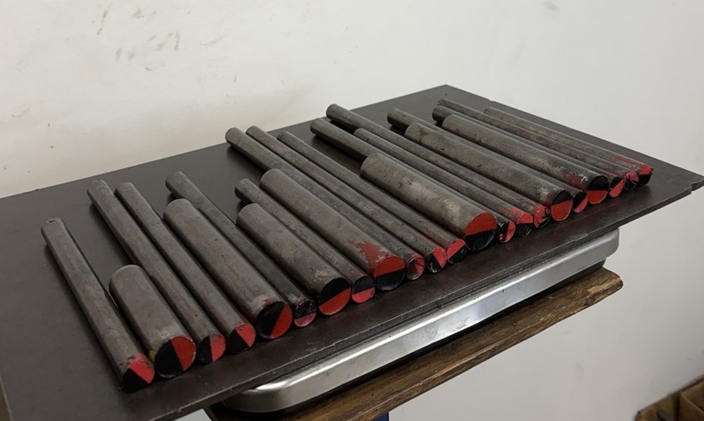 4140 Steel Round Bar Stock 22 Pcs – CNC Lathe Machinable – 17.65 lbs