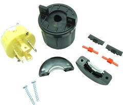 NEMA L14-20P / L14-20R Plug Cord Set 20A 125/250V Locking UL Listed / Generator