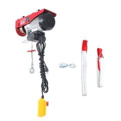 1320lbs/600kg Electric Hoist w/ 14ft Remote,110V 1200W,40ft Lift,Emergency Stop