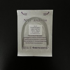 Dental Orthodontic Niti Super Elastic Rectangular Arch Wire Ovoid/Natural