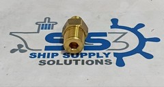 Brass Male Hex Nipple Adapter Threaded Pipe Fitting Connector BSP/NPT (Set of 4)