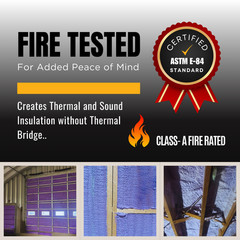 Vega Bond Purplecoat Closed Cell Insulation Spray Foam -Covers 240 BF-12pack Set