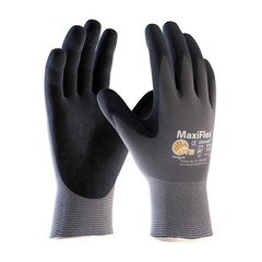 34-874/2XL PIP G-Tek Maxiflex Nitrile Gloves, 2X Large, Black Coated Protective