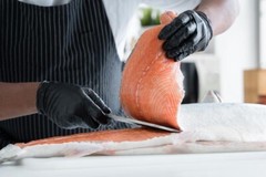 First Glove 6 Mils Black Nitrile Gloves Latex & Powder Free Heavy Duty Gloves