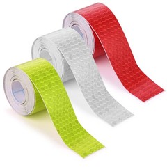 High-Visibility Reflective Warning Tape – 3 Rolls of Waterproof Safety Stickers