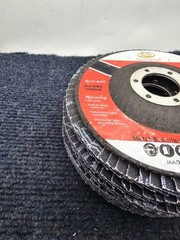 (QTY 14) Noemon 4.5” A40 Grit Flap Disc Grinding Wheel 13300RPM 115MM