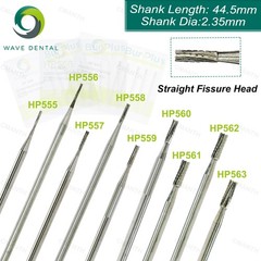 US WAVE Dental Carbide Burs HP Tungsten Carbide Burs Dia 2.35mm Drills 5Pcs