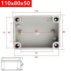 Waterproof Enclosure Box Electronic ip67 Project Instrument Case ABS