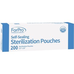 200-Count Latex-Free Self Sealing Sterilization Pouches for Medical Use