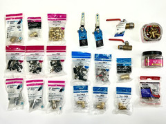 Mixed Lot SharkBite Apollo PEX Fittings Valves Clamps Tees Elbows Push Fit – New