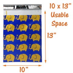 10×13″ Designer Owls, Cat’s Poly Mailers Combo Pack, Quality Shipping Envelopes!