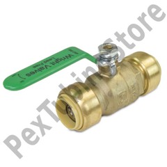 3/4″ Sharkbite Style (Push-Fit) Push to Connect Lead-Free Brass Ball Valve