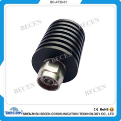 Fixed Attenuator 30W N 10dB Attenuator Plug male to Jack female 30 Watt DC-3Ghz