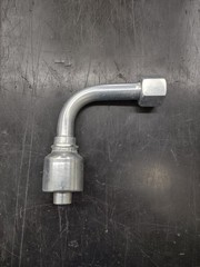 Gates 12G-12FJX90L 90 Degree MegaCrimp Hydraulic Hose Adapter G25181-1212