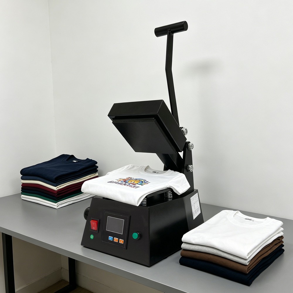 Digital Label Heat Press Machine Clothing Logo Printing for Transfer Stickers