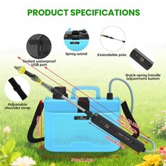 Rechargeable Electric Sprayer Upgraded Electric Sprayer Garden Sprayers