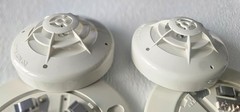 SILENT KNIGHT SD505-AHS ADDRESSABLE HEAT DETECTOR-BASE SD505-6AB/Cleaned-Tested!
