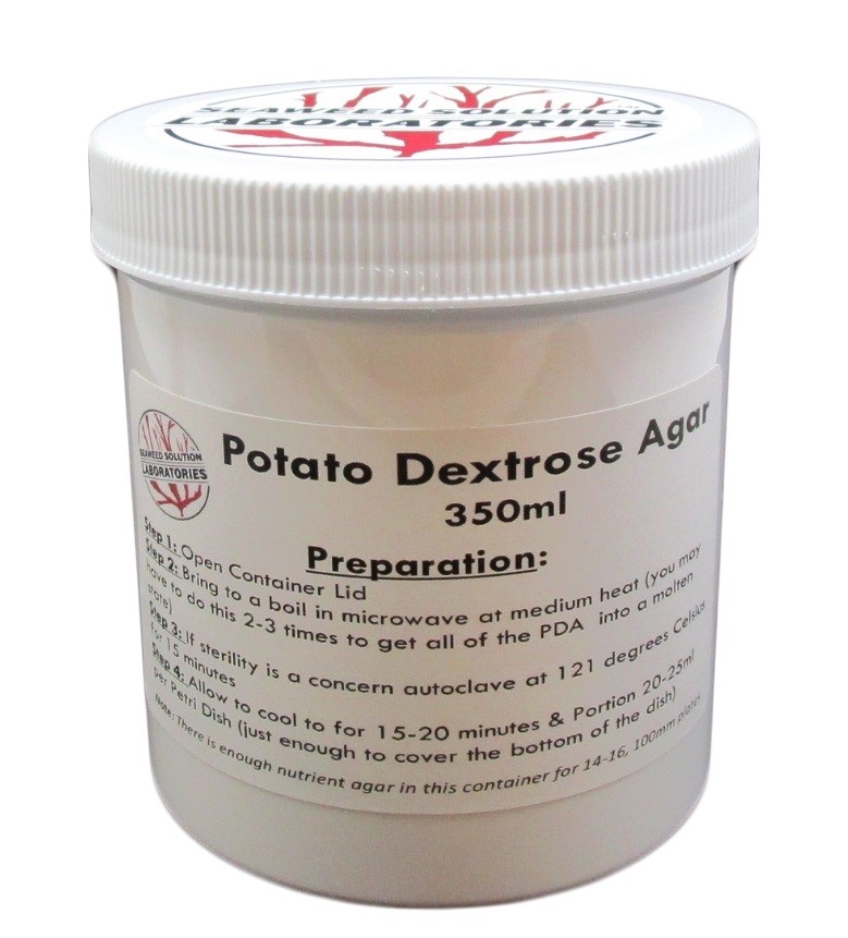 Sterilized Potato Dextrose Agar (PDA) 350ml