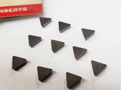 10 ea Fansteel VR/Wesson TPG-222 VR 75 Indexable Carbide Inserts New Old Stock