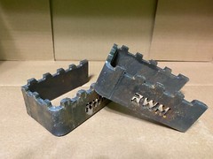 RWM Universal Brand New Weld-On 3″x5″ Raw Steel Step 1/4″ Thick