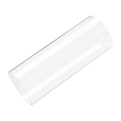 Clear Rigid Acrylic Pipe 115mm ID x 120mm OD x 305mm, 2.5mm Wall Tube