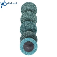 71× 2″ Roll Lock Sanding Discs Set W/ 1/4 Holder Die Grinder Quick Change Disc