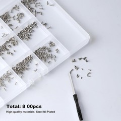 800 Pcs Tiny Screws for Electronics Micro Small Mini Phillips Pan Head Machine