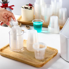 160 Pack Bathroom Cups 3 Oz Mouthwash Cups Small Disposable Clear Plastic Cups