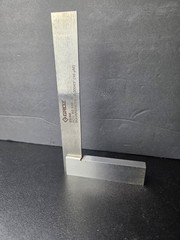 Groz Precision Machinist Square Set SS4 SS A6 Hardened Steel w/ Case NICE #620