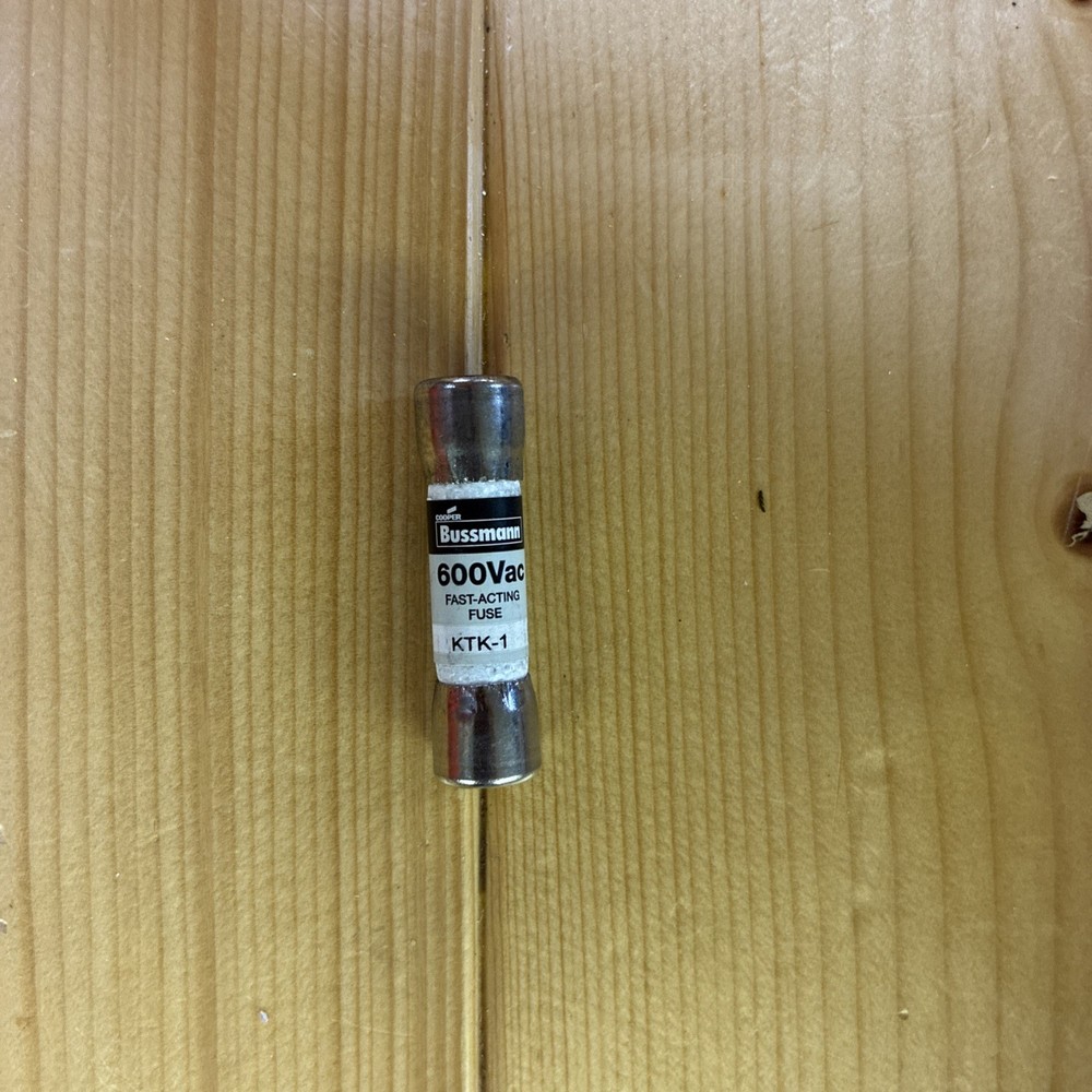 Bussmann KTK-1 Limitron 1A 600V Fast Acting Class CC Fuse 10Pk Fast Ship