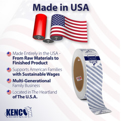 Kenco Sealer – Liquid Bottle Sealing Tape, Leak Protection – 3/4″ x 6″ Strips