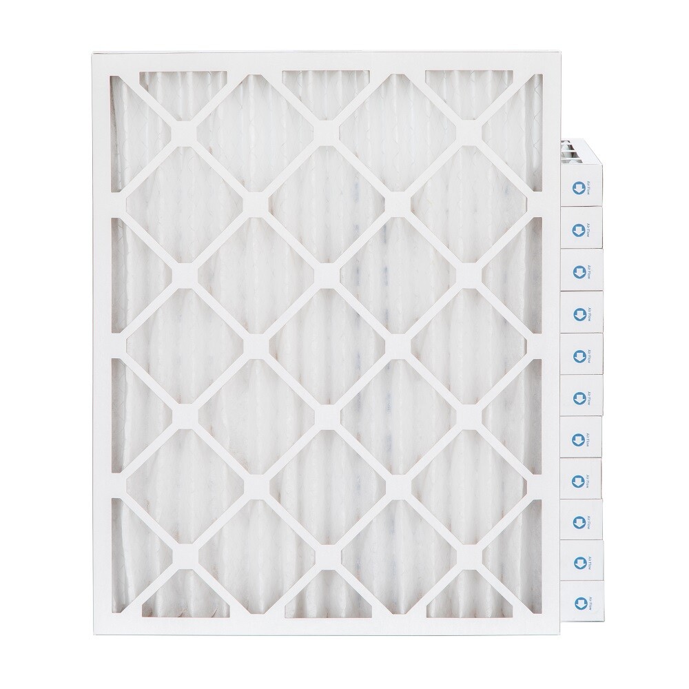 16x20x2 MERV 8 Pleated AC Furnace Air Filters. 12 Pack