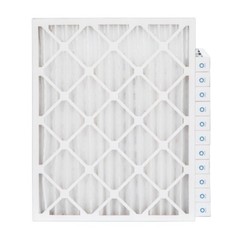 16x20x2 MERV 8 Pleated AC Furnace Air Filters. 12 Pack