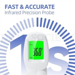 Berrcom Non-Contact Infrared Forehead Thermometer 6-in-1 Model JXB-178